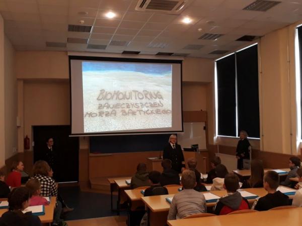 spotkanie 1 - wykład dr inz Magdy Morawskiej - „Biomonitoring zanieczyszczeń środowiska morskiego”